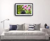 2005 - Bamboo Delight Fine Art Photography Wall Home Decor -Art -Fine Metal Canvas Framed