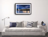 3014 - Sundial Storm-Photo By Brian Rueb- Modern Metal- Fine Art Photography Print