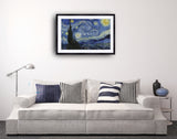 3012 - Photograph of 'Starry Night' by Vincent Van Gogh