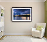 3014 - Sundial Storm-Photo By Brian Rueb- Modern Metal- Fine Art Photography Print