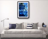 2060 - Blue Eiffel - Photo By Jim Tay--Amateur Photographer