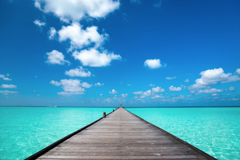 2023 - Wooden Pier - Blue Sky W. Blue Sea By Gawriloff - Fine Art Photography - Nature - Wildlife - Scenic Landscapes